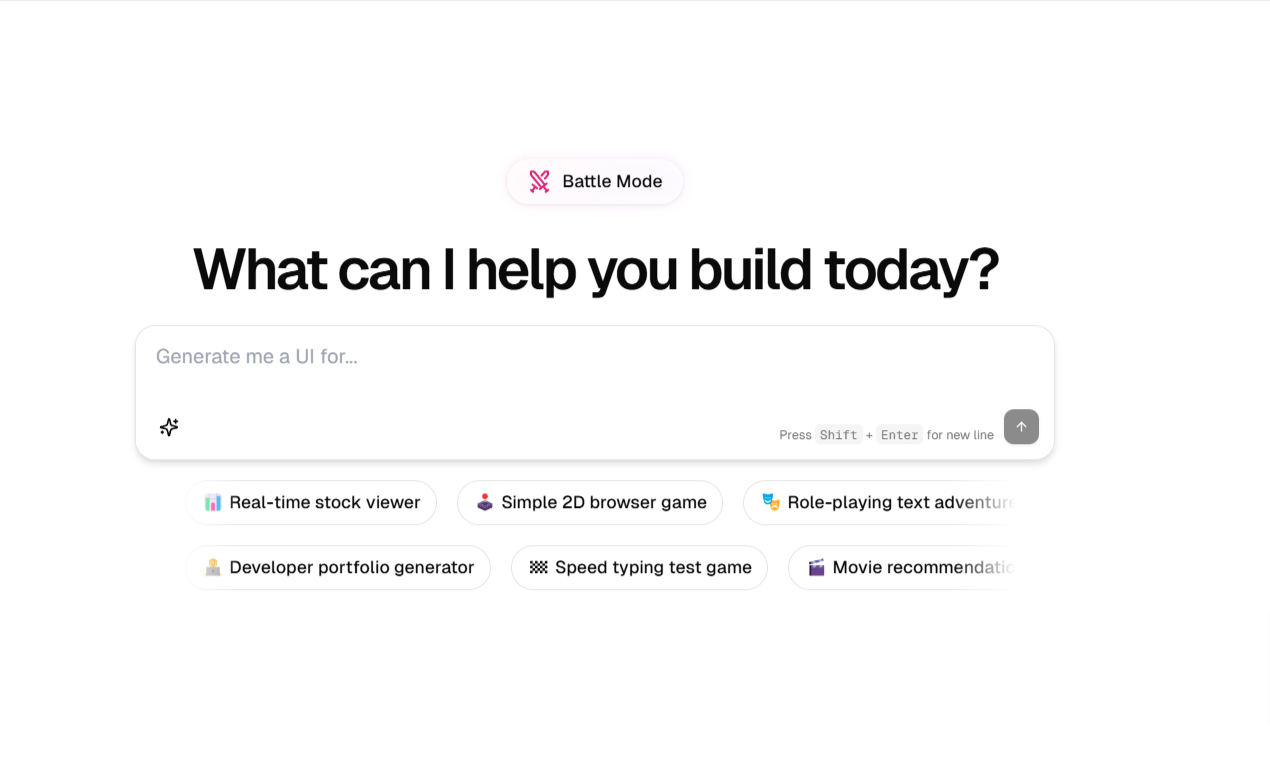 prompt:webdevarena